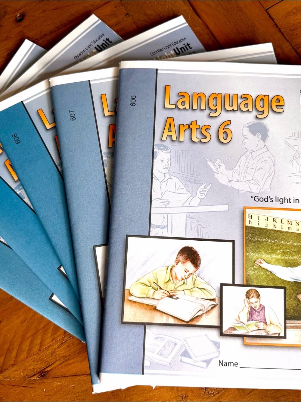 *NEW* Language Arts 6 Student Workbooks Set